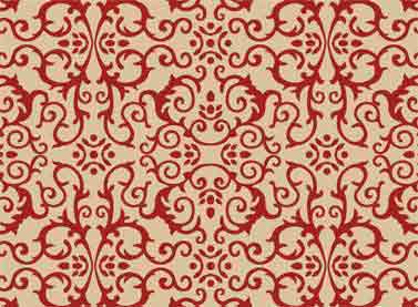 Coonawarra Red - Pattern #26594 in Red and Tan - Click Image to Close