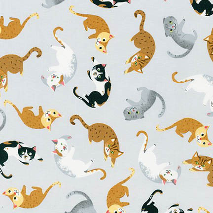 Whiskers and Tails - Cats in Grey - Click Image to Close