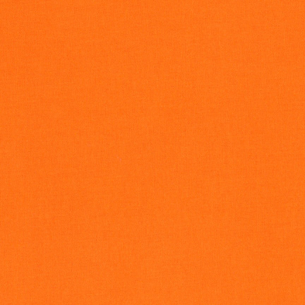 Kona Cotton Solid - Orange - Click Image to Close