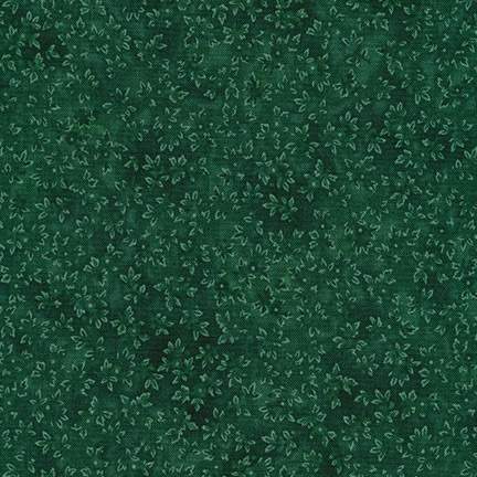 Courtyard Textures - Tiny Leaves in Emerald - Click Image to Close