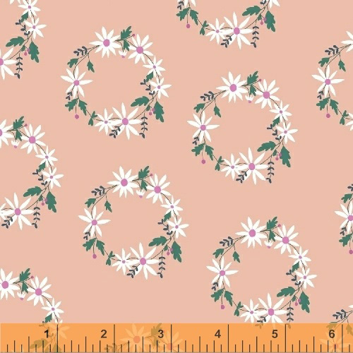 Daisy Chain - Flower Crown in Peach - Click Image to Close