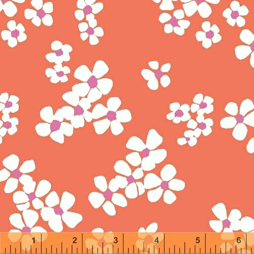 Daisy Chain - Bouquet in Coral - Click Image to Close