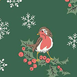 A Festive Collection - Jolly Robin in Green