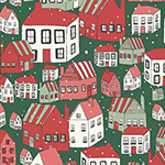 A Festive Collection - Yule Town in Green