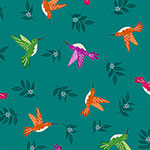 Jewel Tones - Hummingbird in Turquoise