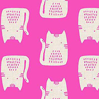 Cats and Dogs - Cats in Pink