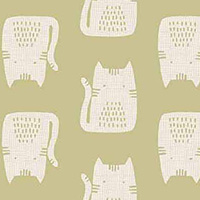 Cats and Dogs - Cats in Tan