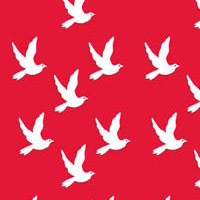 Doves in Red