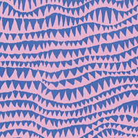 Spring 2017 - Brandon Mably - Sharks Teeth in Pink