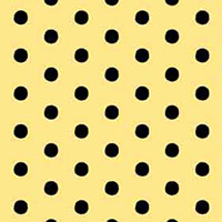 Anapola - Black Dots on Yellow