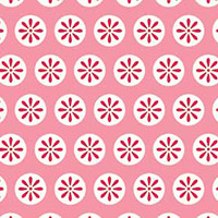 Fancywork Box - Daisy Dots in Pink