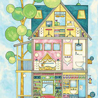 Home for You and Me - House 60cm Panel