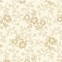 American Beauty - Large Floral Coordinate in Beige