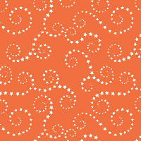 Riley Blake Designs - Boy Swirls in Orange