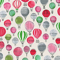 Paris Adventure - Balloons in Garden