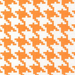 Everyday Houndstooth in Apricot