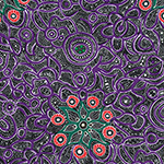 Aboriginal - Yallaroo In Purple