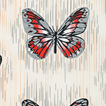 Spring Shimmer - Butterfly in White