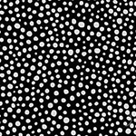 Jules and Indigo - Small Dots in Black