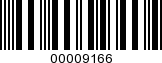 Barcode Image 00009166