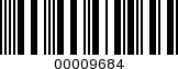 Barcode Image 00009684