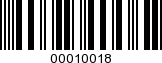 Barcode Image 00010018