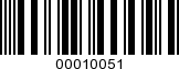 Barcode Image 00010051