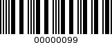 Barcode Image 00000099