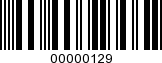 Barcode Image 00000129