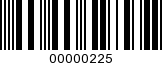Barcode Image 00000225