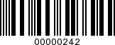 Barcode Image 00000242