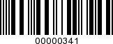 Barcode Image 00000341