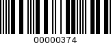Barcode Image 00000374