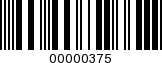 Barcode Image 00000375
