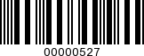 Barcode Image 00000527