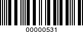 Barcode Image 00000531