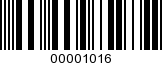 Barcode Image 00001016