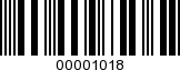 Barcode Image 00001018