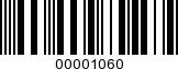 Barcode Image 00001060