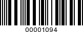 Barcode Image 00001094