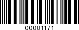 Barcode Image 00001171
