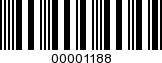 Barcode Image 00001188