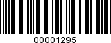 Barcode Image 00001295