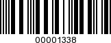Barcode Image 00001338