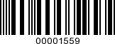 Barcode Image 00001559