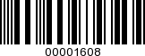 Barcode Image 00001608