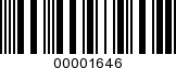 Barcode Image 00001646