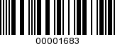 Barcode Image 00001683