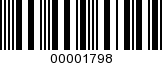 Barcode Image 00001798