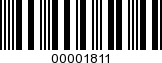Barcode Image 00001811